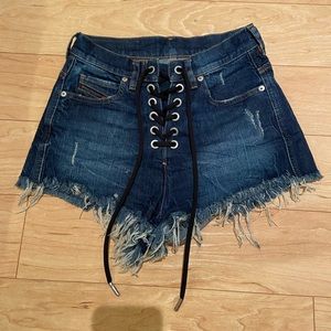 Diesel Jean shorts size 26